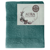 ХАВЛИЕНА КЪРПА AURA ПАМУК 30/50 400 ТЮРКОАЗ
