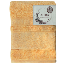 ХАВЛИЕНА КЪРПА AURA ПАМУК 50/80 400 ОРАНЖЕВА