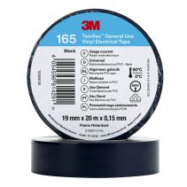 ИЗОЛИРБАНД 3M TEMFLEX 20M/19MM ЧЕРЕН