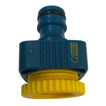 АДАПТЕР ЗА КРАН 3/4+3/4-1/2 Q-PLASTIC PRO
