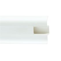 ПЕРВАЗ PVC КАБЕЛН КАНАЛ 2.5М 55ММ 834 WHITE