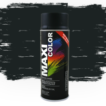 СПРЕЙ MAXI COLOR RAL 9005 ЧЕРЕН МАТ 400М