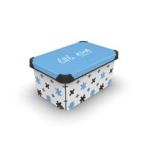 КУТИЯ ЗА СЪХР.STYLEBOX.10L LITTLE KING - Temax.bg КУТИЯ ЗА СЪХР.STYLEBOX.10L LITTLE KING