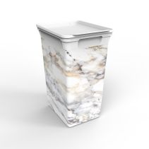 КОШ 40L Q-TRASH BIN MARBLE