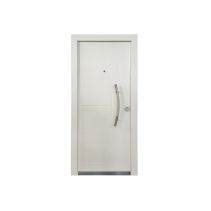 МЕТАЛНА ВРАТА LUX 197/90/5 СМ ЛЯВА БЯЛА