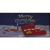 ИЗТРИВАЛКА PRINT 40/60CM XMAS HO-HO-HO