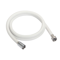 ШЛАУХ ЗА ДУШ 1.5М PVC ANTI-TWIST WHITE