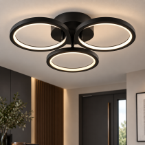 ПЛАФОН LED NOEL3 30W 30-60К 520*480MM BK