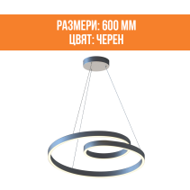 ПОЛИЛЕЙ LED NOAH CIRCLE1 30W 30-60К 600