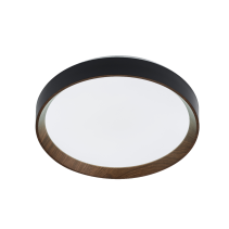 ПЛАФОНИЕРА LED WOOD 60W 30/40/60K500MM Ч - Temax.bg ПЛАФОНИЕРА LED WOOD 60W 30/40/60K500MM Ч