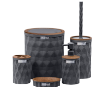 АКСЕСОАРИ ЗА БАНЯ 5Ч DIAM.OKY-467-3-AАНТ
