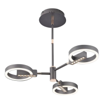 ПОЛИЛЕЙ LED NOKI 36W 3000-6500K D620 GRA - Temax.bg ПОЛИЛЕЙ LED NOKI 36W 3000-6500K D620 GRA