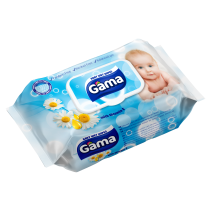 КЪРПИ МОКРИ GAMA BABY ЛАЙКА 64БР/ПАКЕТ