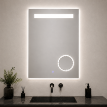 ОГЛЕДАЛО LED 60/80СM ANTIFOG/УВЕЛИЧИТЕЛ