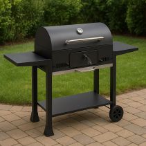 МЕТАЛНО БАРБЕКЮ НА ВЪГЛИЩА SMOKER L Д151/Ш61/В104