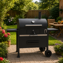 МЕТАЛНО БАРБЕКЮ НА ВЪГЛИЩА SMOKER XL Д151/Ш61/В126