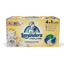 КАПСУЛИ ЗА ПРАНЕ LAVANDERA 4В1 /10ПР