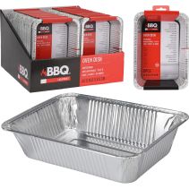 ФОРМИ ЗА BBQ АЛУМ.ЕДНОКРАТНИ 4БР