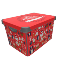 КУТИЯ СЪХРАНЕНИЕ STYLEBOX 17 Л CHRISTMAS 10