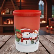 КУТИЯ СЪХР.Q-JAR 1,5Л CHRISTMAS RED