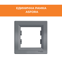 РАМКА ASFORA EPH5800162 ЕДИНИЧНА СТОМАНА