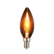 КРУШКА LED ФИЛАМЕНТ GLOW BG35 0.6W E14 1