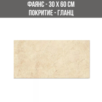 ФАЯНС TERMA 30/60 GL/10628 DK
