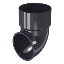 КОЛЯНО ЗАВЪРШВАЩО RAINPIPE Ф80 ГРАФИТ/10