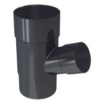УТКА 67.5°/Ф50RAINPIPE Ф80 ГРАФИТ/12