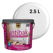 БОЯ ЗА БАНЯ/КУХНЯ GBC ANTIBAK 2.5Л