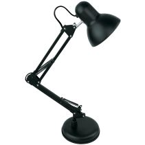 ЛАМПА НАСТ ЧУП. РАМО ЧЕРНА Е27 ENTAC