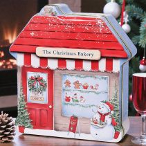 КУТИЯ МЕТАЛНА XMAS HOUSE 22/21/6СМ