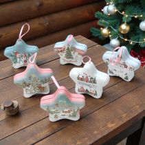 КУТИЯ МЕТАЛНА XMAS STAR 12.5/4СМ