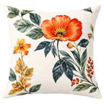 ВЪЗГЛАВНИЦA ДЕКОРАТИВНА ЦИП 40/40 ORANGE