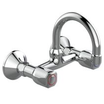СТЕНЕН СМЕСИТЕЛ ЗА БАНЯ ISKAR ИНОКС - Temax.bg СТЕНЕН СМЕСИТЕЛ ЗА БАНЯ ISKAR ИНОКС