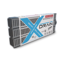 К-КТ XDRAIN 130/50 КАНАЛ С ПЛАСТ. РЕШ-КА 3М+К-КТ ТАПА С ДРЕН 40