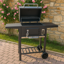 МЕТАЛНО БАРБЕКЮ НА ВЪГЛИЩА SMOKER Д108/Ш36/В96