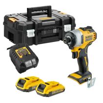 ВИНТОВЕРТ АКУМ.УД.DEWALT 18V 190NM 2x2AH - Temax.bg ВИНТОВЕРТ АКУМ.УД.DEWALT 18V 190NM 2x2AH