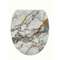 КАПАК СЕДАЛО COLORA LUX GREY MARBLE ДУРОПЛАСТ З.П