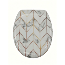 КАПАК СЕДАЛО COLORA LUX WHITEMARBLE ДУРОПЛАСТ З.П