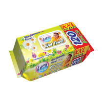 КЪРПИ МОКРИ LARA ЛАЙКА XXL 120БР С КАПАК