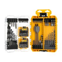 КОМПЛЕКТ ЗА ПРОБИВАНЕ 100 ЧАСТИ DEWALT - Temax.bg КОМПЛЕКТ ЗА ПРОБИВАНЕ 100 ЧАСТИ DEWALT