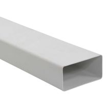 ВЪЗДУХОВОД PVC 5010 ПЛОСЪК 110/55ММ 1.0М