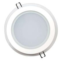ПАНЕЛ LED СМ СТЪКЛО КРЪГ 15W 42K