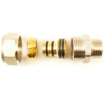 АДАПТОР РАДИАТОРЕН ПРАВ Ф20*1/2"М OSC