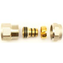 АДАПТОР РАДИАТОРЕН ПРАВ Ф16*1/2"Ж OSC