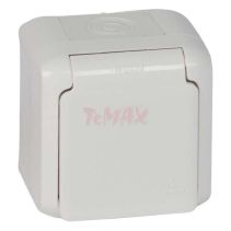 КОНТАКТ ШУКО FORIX 16А БЯЛ IP44