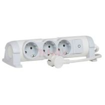 РАЗКЛОНИТЕЛ ВЪРТЯЩ LEGRAND 3ГН 1.5М БЯЛ/СИВ