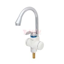 БЪРЗОНАГРЯВАЩ СМЕСИТЕЛ HY30-03Е 3kW, БЯЛ, СТОЯЩ