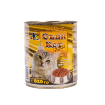ХРАНА ЗА КОТКИ СЪНИ КЕТ АГНЕ 0,820КГ